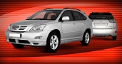 Накладки на пороги RX-350 Пороги