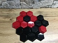 Кирпич 3D Мозаика Соты в стиле лофт