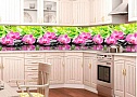 Фартук для кухни Орхидеи