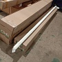 Плинтус для панелей ПВХ потолочный Карниз Золото 