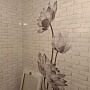 Панель ПВХ Панда Цветочные узоры (рисунок 2)