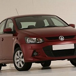Бампер передний Polo