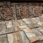 Декор Геральдический лев камня Старый замок