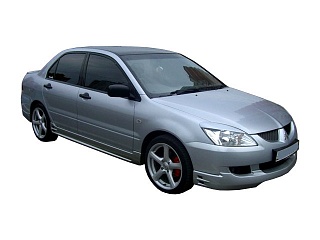 Накладка передняя Mitsubishi Lancer 9 EGR (рестайл)